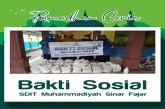 Foto SD Muh Sinar Fajar Baksos Ramadhan 1442H